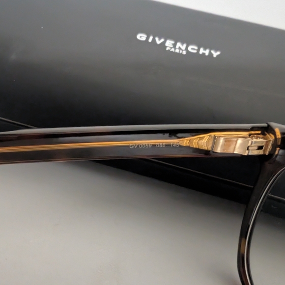 Givenchy Eyeglasses Frames Only, GV 0059 086, 53-16-145, Black, Made in Italy main image 4
